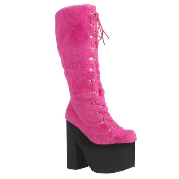 " JUBILANT FURRY " PINK /BLACK ( BRAND NEW !!!!!!!!!!!!! - Picture 1 of 5